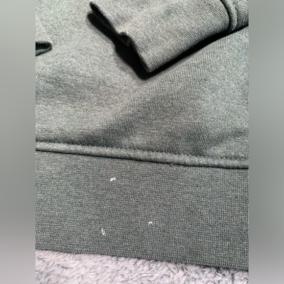 Carhartt Green Hoodie with Pink Logo Large (12-14) - Picture 9 of 9